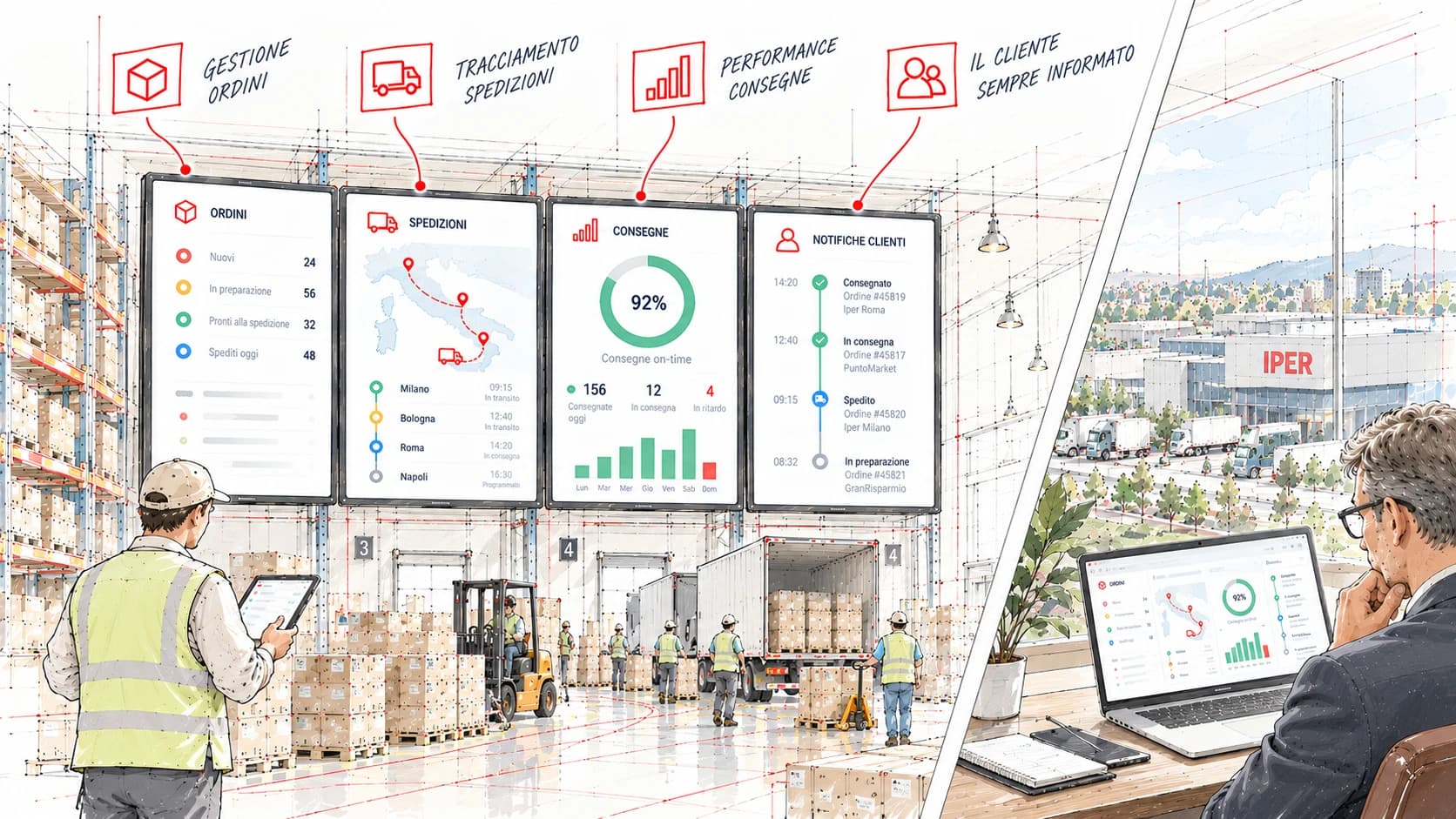 Software per la logistica su misura: dallo stoccaggio al tracciamento consegne («Il Logistico dell’Anno»)
