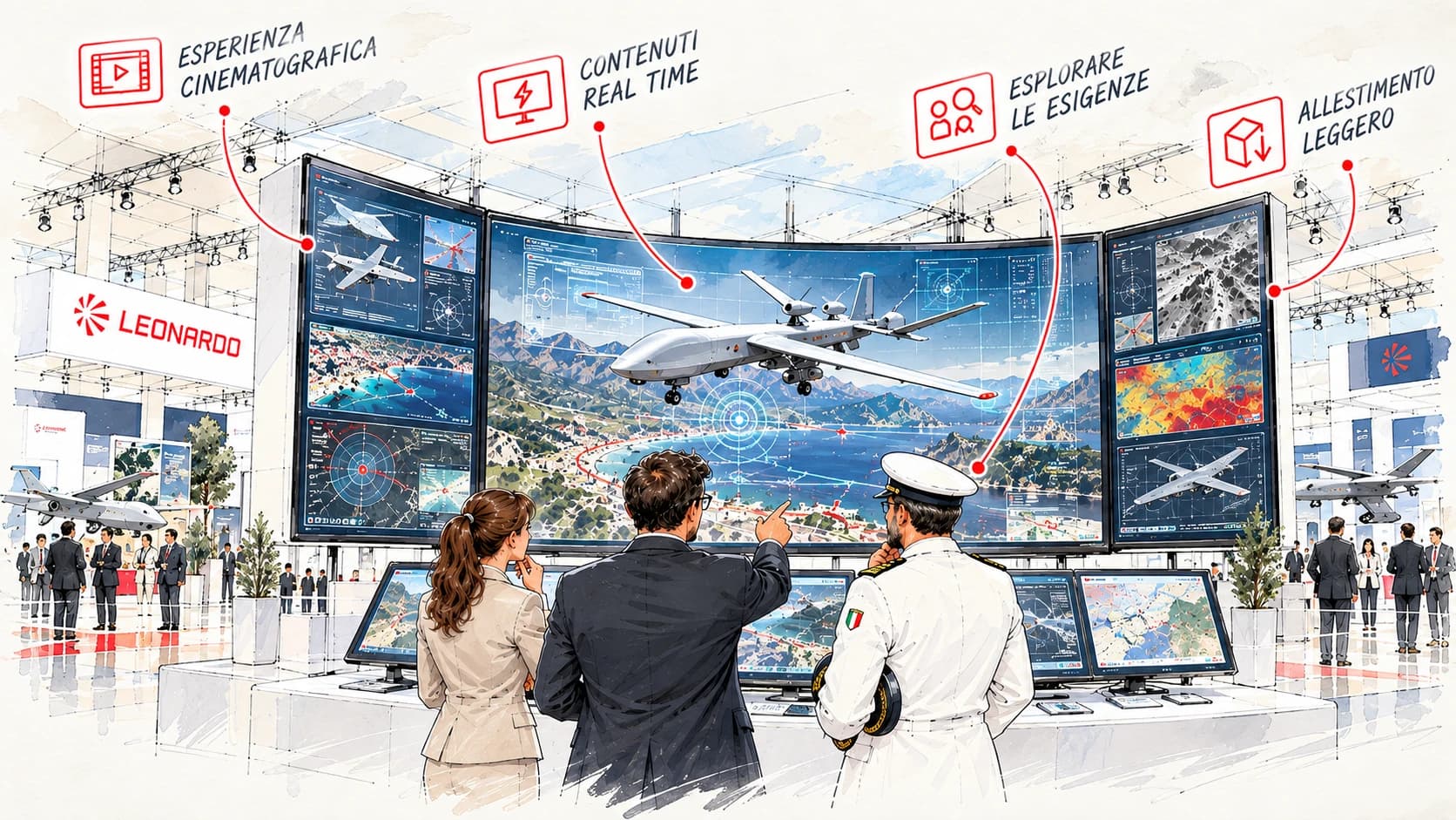 Selex ES (oggi Leonardo) — Sistema per presentazioni multimediali