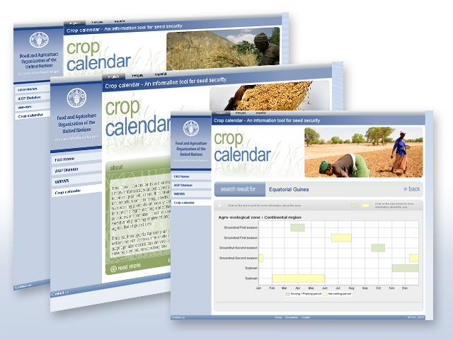 FAO - Crop calendar